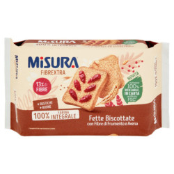 FIBREXTRA MEDIDA BASTAÑOS CON FIBRAS DE TRIGO Y AVENA 320 G