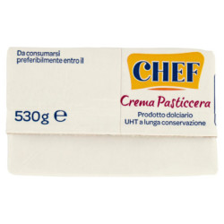 CHEF CREMA PASTICCERA 530 G