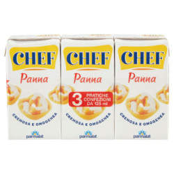 CHEF CREAM 3 X 125 ML