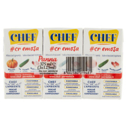 Chef Panna 3 x 125 ml