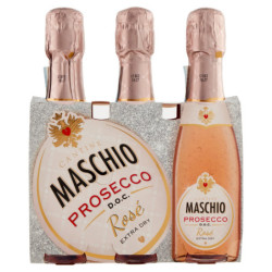 CANTINE MASCHIO PROSECCO D.O.C. ROSÉ EXTRA DRY 3 X 20 CL