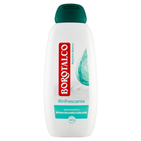 BOROTALCO RINFRESCANTE BAGNODOCCIA MUSCHIO BIANCO 450 ML