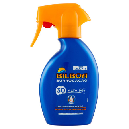 BILBOA BURROCACAO PELLI DELICATE SPF 30 ALTA 250 ML