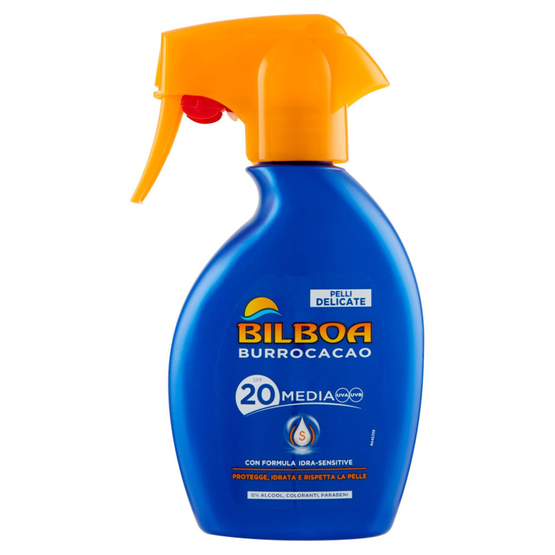 BILBOA BURROCACAO PELLI DELICATE SPF 20 MEDIA 250 ML