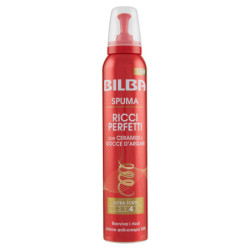 BILBA SPUMA RIZOS PERFECTOS CON CERAMIDAS Y GOTAS DE ARGÁN 200 ML