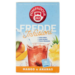 Pompadour Fredde Infusioni Mango e Ananas 18 x 2,5 g