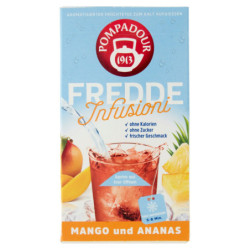 Pompadour Fredde Infusioni Mango e Ananas 18 x 2,5 g