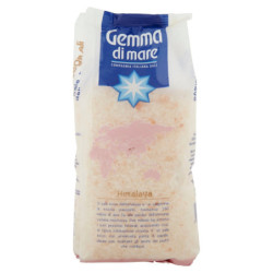 GEMMA DI MARE GLI INTEGRALI SALE ROSA DELL'HIMALAYA GROSSO 1000 G