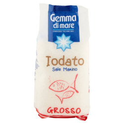 Gemma di mare Sale Marino Iodato Grosso 1000 g