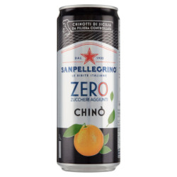 SANPELLEGRINO CHINÒ ZERO ZUCCHERI AGGIUNTI, LATTINA 33 CL