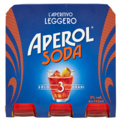 REFRESCO APEROL 6 X 125 ML