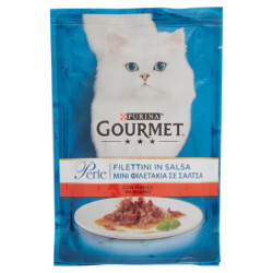 PURINA GOURMET FILETES DE PERLE EN SALSA CON TERNERA 85 G