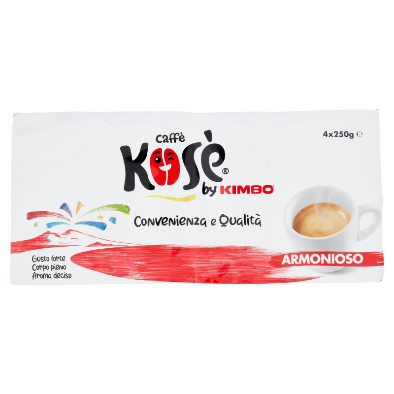 caffè Kosè Armonioso 4 x 250 g