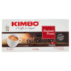 Kimbo Macinato Fresco 4 x 250 g