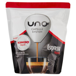 KIMBO UNO KAPSELSYSTEM ESPRESSO NAPOLI 16 X 7 G