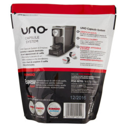 Kimbo Uno capsule system Espresso Napoli 16 x 7 g