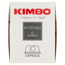 Kimbo Intenso Capsule Compatibili con le Macchine ad Uso Domestico Lavazza a Modo Mio* 10 x 7,5 g