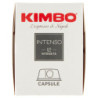 KIMBO INTENSO CAPSULE COMPATIBILI CON LE MACCHINE AD USO DOMESTICO LAVAZZA A MODO MIO* 10 X 7,5 G