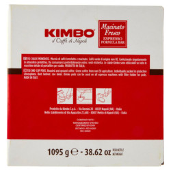 Kimbo Macinato Fresco Espresso Formula Bar 150 Cialde Compostabili* 1095 g