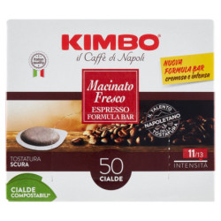 Kimbo Macinato Fresco 50 Cialde Compostabili* 365 g