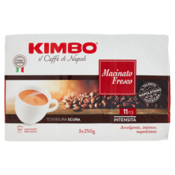 KIMBO FRAIS MOULU 3 X 250 G