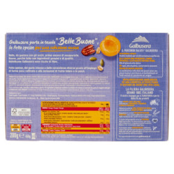 Galbusera BelleBuone Fette spesse al muesli con avena, frutta, noci pecan e semi 5 x 40 g