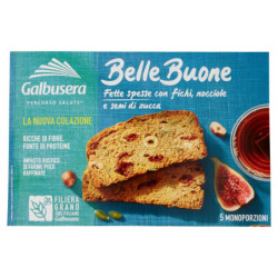 GALBUSERA BELLEBUONE THICK SLICES WITH FIGS, HAZELNUTS AND PUMPKIN SEEDS 5 X 40 G