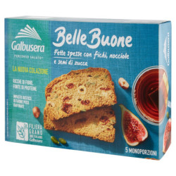 GALBUSERA BELLEBUONE FETTE SPESSE CON FICHI, NOCCIOLE E SEMI DI ZUCCA 5 X 40 G