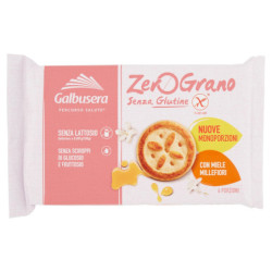 GALBUSERA ZEROGRANO SIN GLUTEN CON MIEL MILLEFIORI 6 X 36,7 G