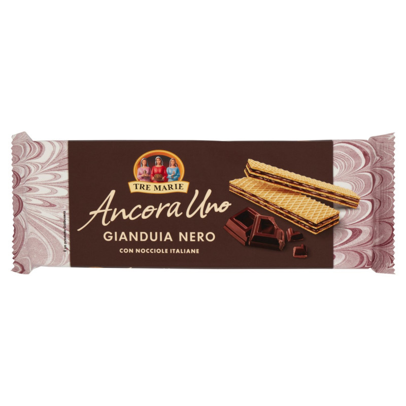 TRE MARIE ANCORA UNO WAFER GIANDUIA NERO 175 G