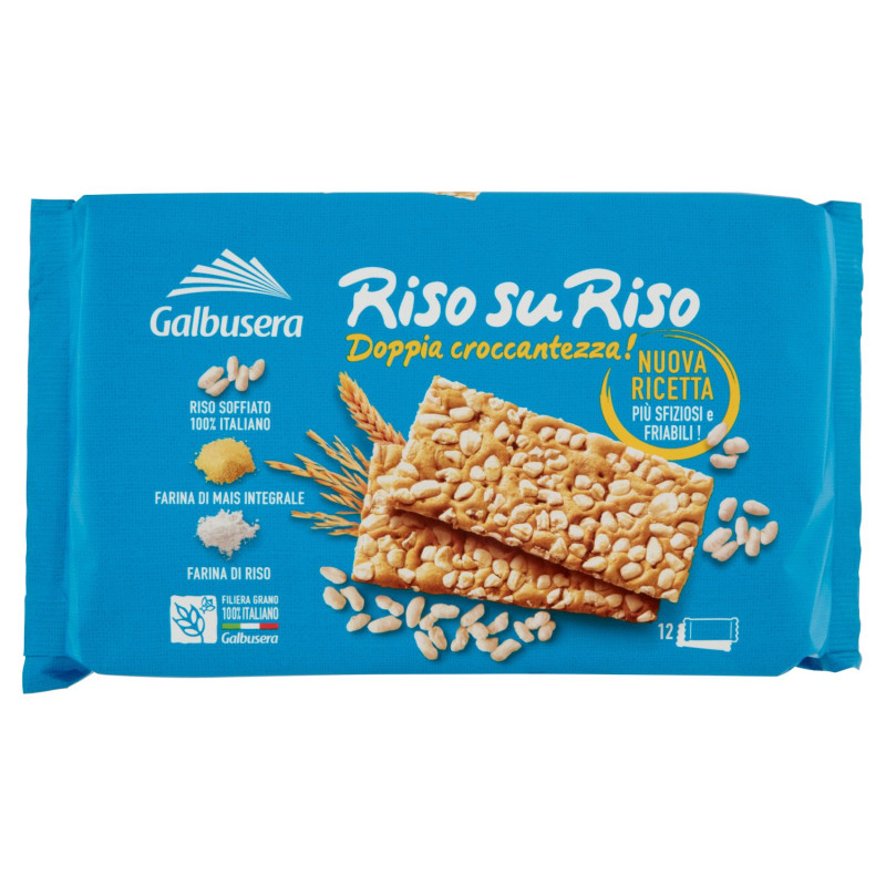 Galbusera RisosuRiso Doppia croccantezza! 12 x 31,7 g