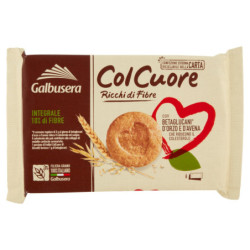 GALBUSERA COLCUORE RICA EN FIBRA CON BETAGLUCANOS* DE CEBADA Y AVENA 6 X 50 G