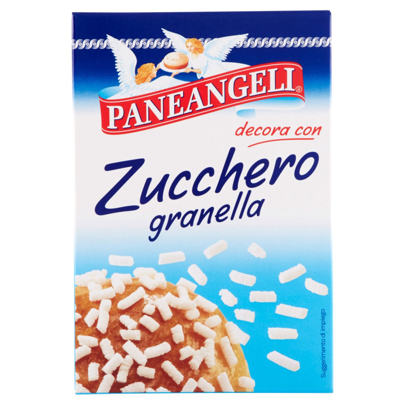 PANEANGELI MIT 125 G GRANULIERTEM ZUCKER DEKORIEREN