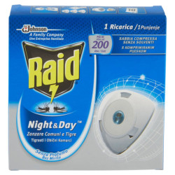 RAID NIGHT & DAY TIGER AND COMMON MOSQUITOES 1 REFILL