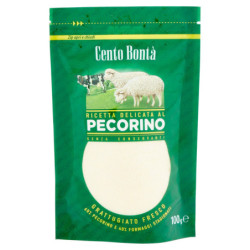 CENTO BONTÀ RECETA DELICADA CON PECORINO FRESCO RALLADO 100 G