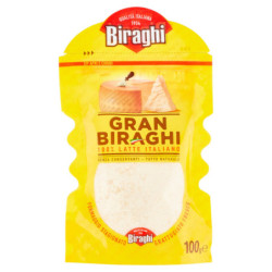 BIRAGHI GRAN BIRAGHI FORMAGGIO STAGIONATO GRATTUGIATO FRESCO 100 G