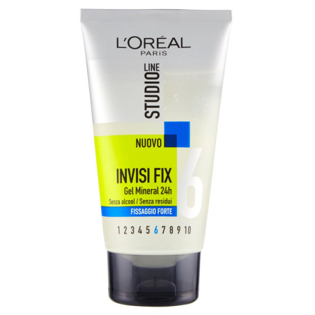 L'ORÉAL PARIS STUDIO LINE INVISI FIX 6 GEL MINERAL 24H 150 ML