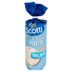 SCOTTI RICE LE RISETTE CRUJIENTE ORGÁNICO 100% ARROZ* 150 G