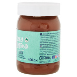 Riso Scotti Si con Riso Crema Spalmabile con riso, nocciole e cacao Senza Lattosio 400 g