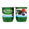 ACTIVIA 0% GRASSI FRUTTI DI BOSCO IN PEZZI 4 X 125 G