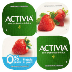 ACTIVIA 0% GRASSI FRAGOLA...