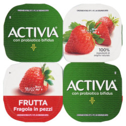 ACTIVIA FRUTTA FRAGOLA IN...