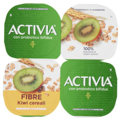 ACTIVIA FIBRAS CEREALES DE KIWI 4 X 125 G