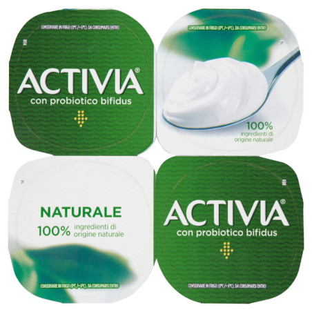 ACTIVIA NATURAL 4 X 125 G