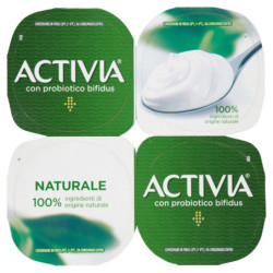 ACTIVIA NATURAL 4 X 125 G