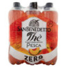 San Benedetto Thè pesca zero 1,5 L fardello x 6