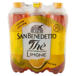 San Benedetto Thè limone 1,5 L fardello x 6