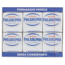 Philadelphia Original formaggio fresco spalmabile - 6 x 25 g