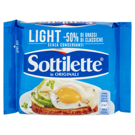 Sottilette Light formaggio fuso a fette leggero -  200 g