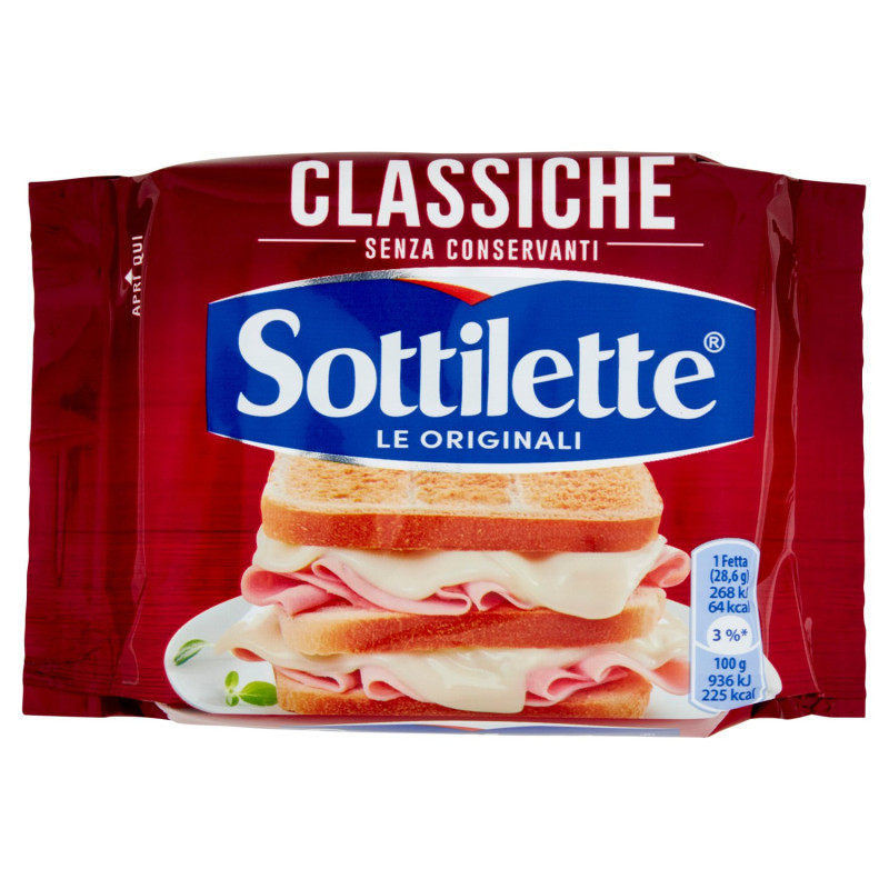 CLASSIC SLICED MELTED CHEESE SLICES - 200G